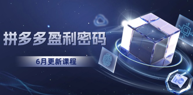 拼多多盈利密码：从烧钱推广到印钞模型，底层逻辑重构指南(6月更新-顺彩轻创-资源网-最新项目分享网