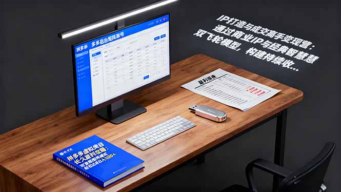 IP打造与成交高手变现营:通过商业IP+经典智慧双飞轮模型 构建持续收钱系统-顺彩轻创-资源网-最新项目分享网