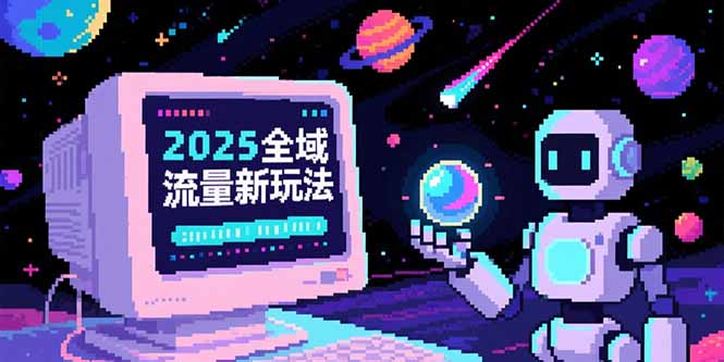 2025全域流量新玩法，O5A无潜入池方法论，基础逻辑+实战技巧全解析-顺彩轻创-资源网-最新项目分享网