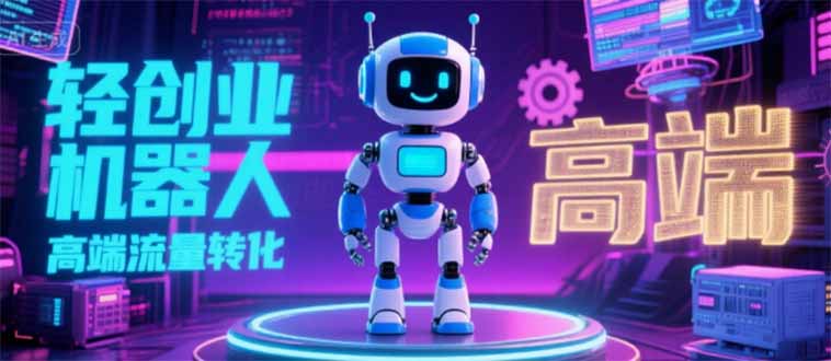 2025 独立玩家必看：机器人 IP 流量转化新玩法，N 粉变现高效路径揭秘-顺彩轻创-资源网-最新项目分享网