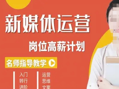 新媒体运营高薪升核培养计划，入门-转行-进阶-顺彩轻创-资源网-最新项目分享网