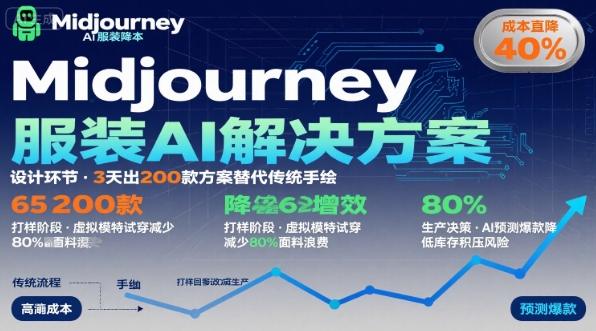 AI在服装领域的运用，使用midjourney做服装辅助企业降低成本-顺彩轻创-资源网-最新项目分享网